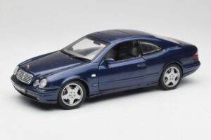 Mercedes CLK 55 AMG C209 Blå Metallic Anson 1:18 30343 Metall