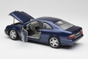 Mercedes CLK 55 AMG C209 Blå Metallic Anson 1:18 30343 Metall — bild 5 av 8