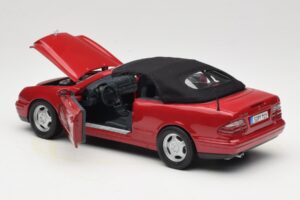 Mercedes CLK A208 Cabriolet Röd Anson 1:18 30338 Metall — bild 5 av 8