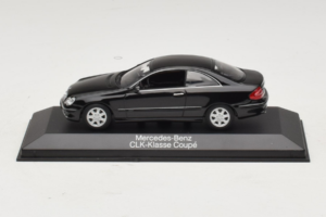 Mercedes CLK W208 Svart Minichamps 1:43 B66961946 Metall