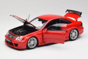 Mercedes CLK DTM AMG C209 Mars Röd Kyosho 1:18 08461R Metall — bild 2 av 8