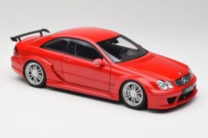 Mercedes CLK DTM AMG C209 Mars Röd Kyosho 1:18 08461R Metall — bild 6 av 8