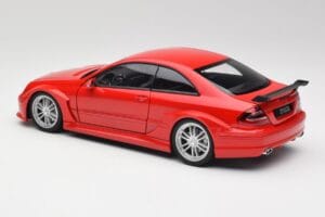 Mercedes CLK DTM AMG C209 Mars Röd Kyosho 1:18 08461R Metall — bild 7 av 8