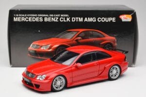 Mercedes CLK DTM AMG C209 Mars Röd Kyosho 1:18 08461R Metall — bild 8 av 8