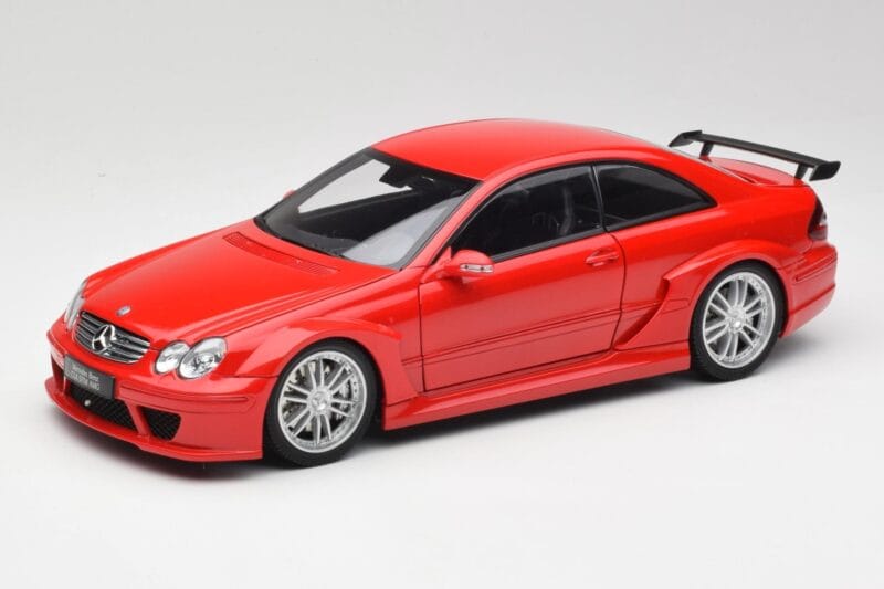 Mercedes CLK DTM AMG C209 Mars Röd Kyosho 1:18 08461R Metall
