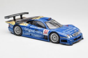 Mercedes CLK GTR #12 Original Teile FIA GT 1999 Maisto 1:18 56036 Metall — bild 5 av 7
