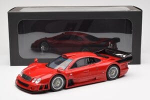 Mercedes CLK-GTR Super Sport Röd GT Spirit 1:18 GT910 Resin — bild 6 av 6