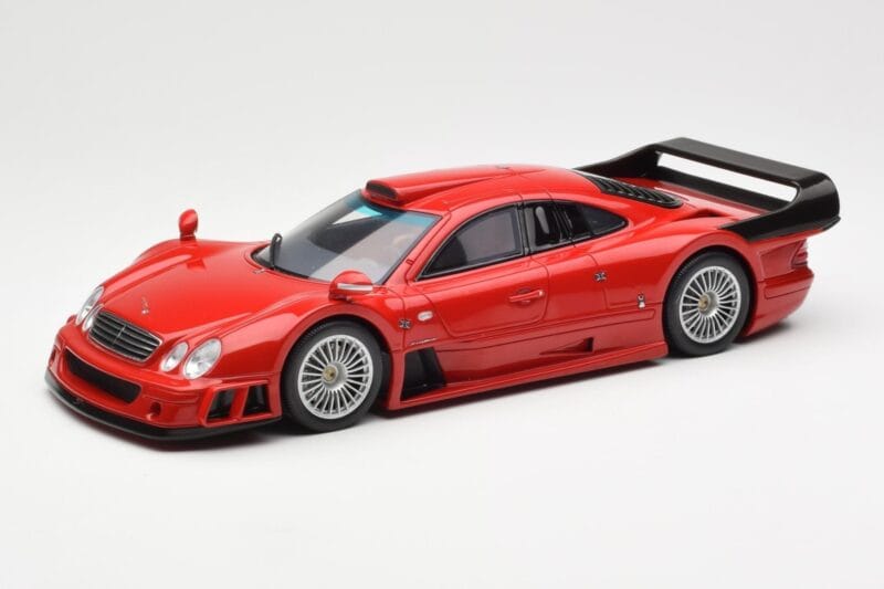 Mercedes CLK-GTR Super Sport Röd GT Spirit 1:18 GT910 Resin
