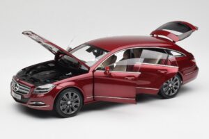 Mercedes CLS Shooting Brake X218 Thulite Röd Norev 1:18 B66960116 Metall — bild 2 av 8