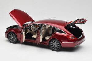 Mercedes CLS Shooting Brake X218 Thulite Röd Norev 1:18 B66960116 Metall — bild 5 av 8
