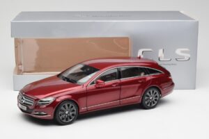 Mercedes CLS Shooting Brake X218 Thulite Röd Norev 1:18 B66960116 Metall — bild 8 av 8