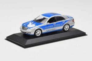 Mercedes E-Class W211 #19 Team Michelin Paris-Beijing 2006 Replacement Box Minichamps 1:43 B66962269-R Metall — bild 2 av 4