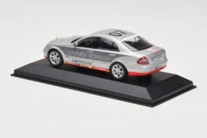 Mercedes E-Class W211 #7 Team AutoBild Paris-Beijing 2006 Replacement Box Minichamps 1:43 MB001 Metall — bild 3 av 4