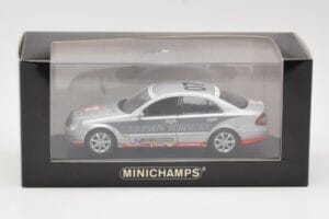 Mercedes E-Class W211 #7 Team AutoBild Paris-Beijing 2006 Replacement Box Minichamps 1:43 MB001 Metall — bild 4 av 4