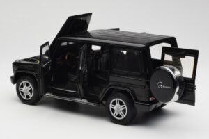 Mercedes G 500 W463 Svart Dealer Edition AUTOart 1:18 B66962143 Metall — bild 5 av 8