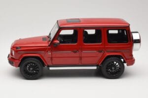 Mercedes G 500 W463 Röd Minichamps 1:18 110037101 Metall — bild 4 av 8