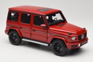 Mercedes G 500 W463 Röd Minichamps 1:18 110037101 Metall — bild 6 av 8