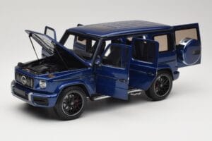 Mercedes G 63 AMG W463 Blue Metallic Minichamps 1:18 110037061 Metall — bild 2 av 8