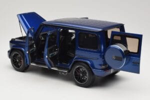 Mercedes G 63 AMG W463 Blue Metallic Minichamps 1:18 110037061 Metall — bild 5 av 8