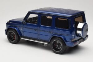 Mercedes G 63 AMG W463 Blue Metallic Minichamps 1:18 110037061 Metall — bild 7 av 8