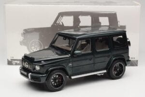 Mercedes G 63 AMG W463 Green Metallic Minichamps 1:18 110037066 Metall — bild 8 av 8