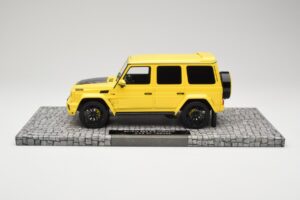 Mercedes Brabus 850 6.0 Widestar G63 W463 Electric Beam Yellow Minichamps 1:18 107032402 Metall — bild 3 av 6