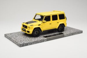 Mercedes Brabus 850 6.0 Widestar G63 W463 Electric Beam Yellow Minichamps 1:18 107032402 Metall