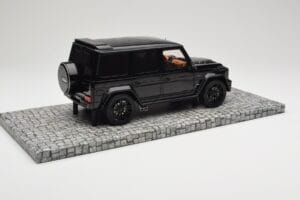 Mercedes Brabus 850 6.0 Widestar G63 W463 Obsidian Black Metallic Minichamps 1:18 107032400 Metall — bild 2 av 6