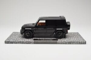 Mercedes Brabus 850 6.0 Widestar G63 W463 Obsidian Black Metallic Minichamps 1:18 107032400 Metall — bild 3 av 6