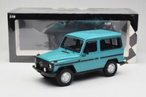 Mercedes G-Class W460 SWB Turkos Minichamps 1:18 155038001 Metall — bild 6 av 6