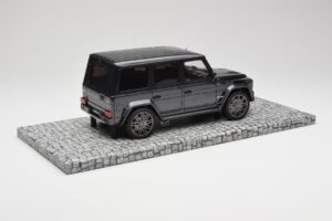 Mercedes G-Class W463 Brabus V12 800 Widestar Grå Minichamps 1:18 107032300 Metall — bild 2 av 6