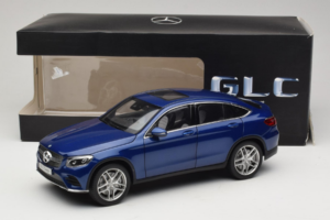 Mercedes GLC X253 Coupe Blå iScale 1:18 B66960805 Metall — bild 8 av 8