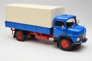 Mercedes L911 Blå Schuco 1:18 450044800 Metall — bild 6 av 8