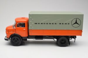 Mercedes L911 Orange Schuco 1:18 450044700 Metall — bild 4 av 8