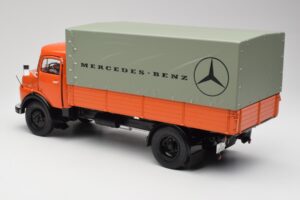 Mercedes L911 Orange Schuco 1:18 450044700 Metall — bild 7 av 8
