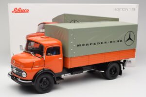 Mercedes L911 Orange Schuco 1:18 450044700 Metall — bild 8 av 8