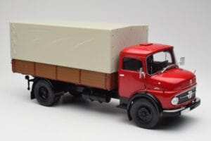 Mercedes L 911 Röd Schuco 1:18 450016400 Metall — bild 6 av 8