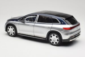 Mercedes Maybach EQS 680 V297 Blå NZG 1:18 1060/23 Metall — bild 7 av 8