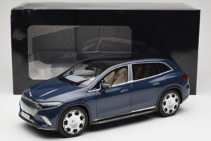 Mercedes Maybach EQS 680 V297 Mörkblå NZG 1:18 B66960593 Metall — bild 8 av 8