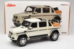 Mercedes Maybach G650 Landaulet W463 Vit Schuco 1:18 450017800 Metall — bild 6 av 6