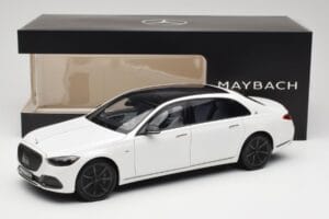 Mercedes Maybach S 680 X223 Diamond White Norev 1:18 B66960666 Metall — bild 8 av 8