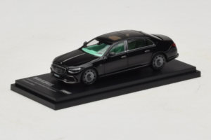 Mercedes Maybach S-Class W223 Brabus S850 Masterpiece Obsidian Black Almost Real 1:64 660101001 Metall — bild 2 av 7