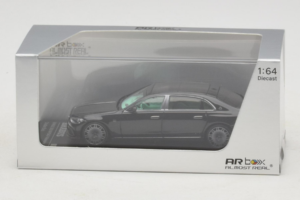 Mercedes Maybach S-Class W223 Brabus S850 Masterpiece Obsidian Black Almost Real 1:64 660101001 Metall — bild 7 av 7