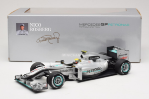 Mercedes MGP W01 #4 N. Rosberg Mercedes GP 2010 Minichamps 1:18 110100004 Metall — bild 7 av 7
