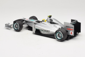 Mercedes MGP W01 #4 N. Rosberg Mercedes GP Showcar 2010 Minichamps 1:18 150100074 Metall — bild 5 av 7