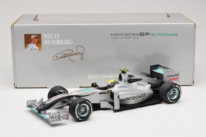 Mercedes MGP W01 #4 N. Rosberg Mercedes GP Showcar 2010 Minichamps 1:18 150100074 Metall — bild 7 av 7