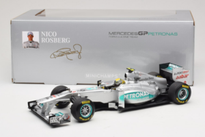 Mercedes MGP W02 #8 N. Rosberg Mercedes GP 2011 Minichamps 1:18 110110008 Metall — bild 7 av 7