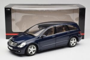 Mercedes R-Class W251 Tanzanit Blå Minichamps 1:18 150034600 Metall — bild 8 av 8