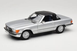 Mercedes R107 380 SL Silver Norev 1:18 183725 Metall