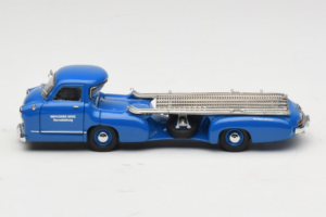 Mercedes Renntransporter Blue Wonder CMC 1:43 M-036K Metall — bild 4 av 8
